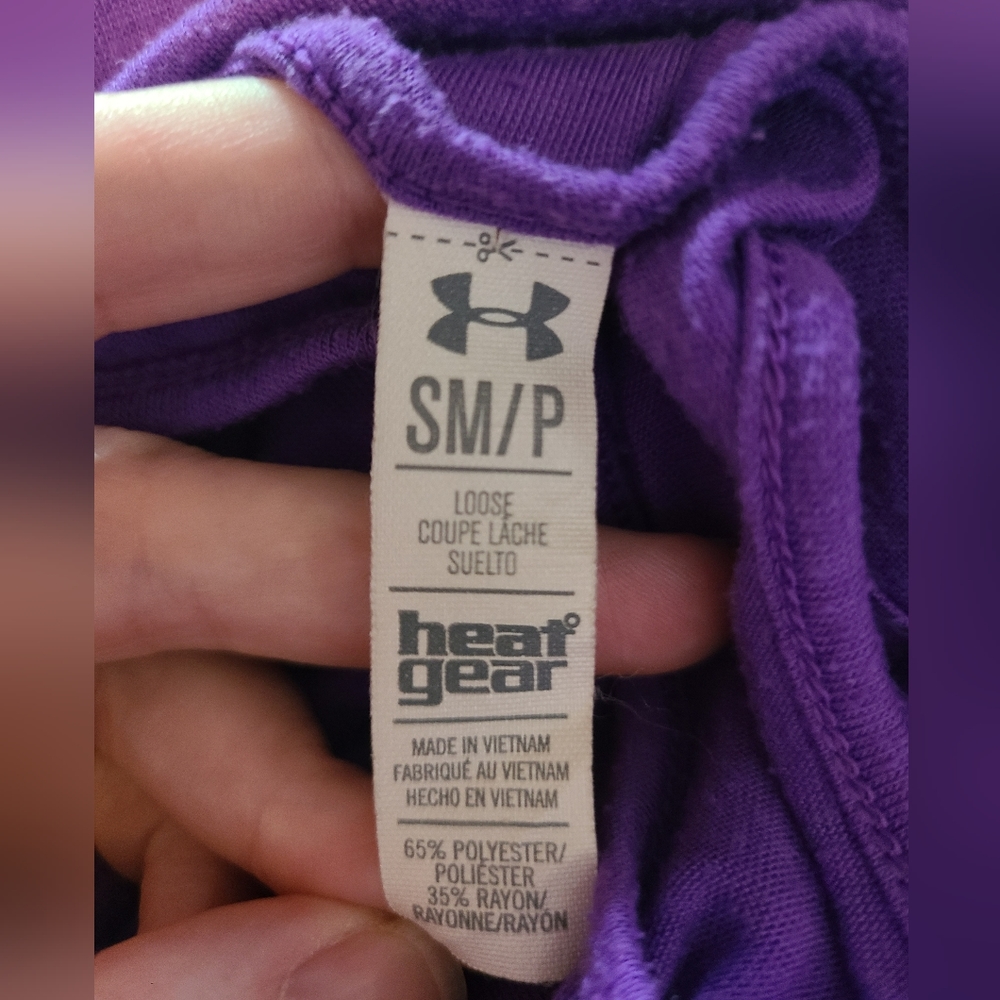 Under Armour Racerback Tank Top Size Small - Picture 2 of 6